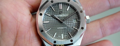 NEW!!! AP Audemars Piguet Royal Oak Grey Dial 37 mm REF.15450ST (NEW 05/2021)