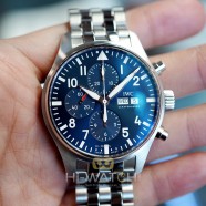 IWC Pilot’s Watch 377717 Automatic Chronograph Blue Dial Edition “Le Petit Prince” 43 mm (Thai AD 04/2021)