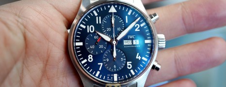 IWC Pilot’s Watch 377717 Automatic Chronograph Blue Dial Edition “Le Petit Prince” 43 mm (Thai AD 04/2021)