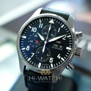 IWC Pilot’s Watch 377709 Automatic Chronograph Black Dial 43 mm (Thai AD 04/2021)