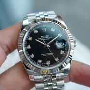 NEW!!! Rolex Datejust 41 White Gold Bezel Black Dial Diamond 41 mm Ref.126334 (NEW Thai AD 04/2021)