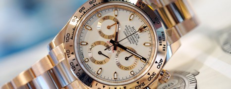 Rolex Cosmograph Daytona Full Everose Gold Ivory Dial 40 mm Ref.116505 (Thai AD 04/2019)