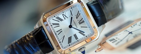 NEW!!! Cartier Santos Dumont 18K Rose Gold Bezel Size Large Ref.W2SA0011(New Thai AD 06/2021)