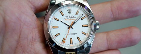 Rolex Milgauss White Dial 40 MM Ref.116400 (08/2010)