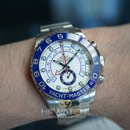 Rolex Yacht Master II White Dial Blue Ceramic 44 mm REF.116680 (03/2014)