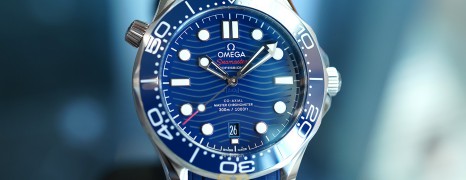 NEW!!! Omega Seamaster Diver 300M Co-Axial Master Chronometer Blue Dial 42 mm (Thai AD 04/2021)
