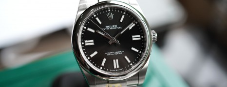 NEW!!! Rolex Oyster Perpetual Black Dial 41 mm REF.124300 (NEW THAI AD 07/2021)