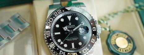 Rolex GMT-Master II Black Ceramic Green Hand 40 mm REF.116710LN (12/2018)