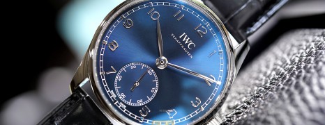 NEW!!! IWC Portugeiser Automatic Blue Dial 40.4 mm Ref.IW358305 (NEW Thai AD 07/2021)