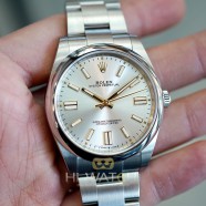 Rolex Oyster Perpetual Silver Dial 41 mm REF.124300 (THAI AD 05/2021)