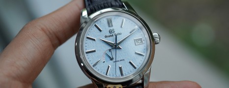 Grand Seiko Elegance Collection Spring Drive “Snowflake Blue” Dial 40.2 mm Ref.SBGA407 (Thai AD 05/2021)