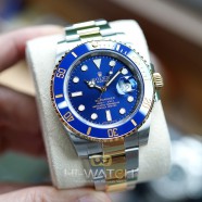 Rolex Submariner 2K Blue Sunburst Dial Ceramic 40 mm Ref.116613LB (Thai AD 07/2017)