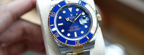 Rolex Submariner 2K Blue Sunburst Dial Ceramic 40 mm Ref.116613LB (Thai AD 07/2017)