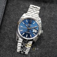 Rolex Datejust 41 WhiteGold Bezel Blue Dial 41 mm Ref.126334 (02/2018)