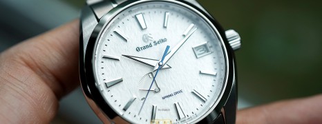 Grand Seiko Spring Drive Titanium Snow Flake Dial 41 mm Ref.SBGA211G (Thai AD 07/2021)