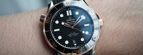 NEW!!! Omega Seamaster Diver 300M Sedna™ Gold 18K Master Co-Axial Black Dial 42 mm (NEW Thai AD 07/2021)