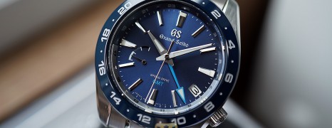 Grand Seiko Sport Collection Blue Ceramic Spring Drive GMT 40.5 mm Ref.SBGE255 (Thai AD 07/2021)