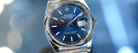 Rolex Datejust Blue Dial King Size 36 mm Ref.126200 (Thai AD 10/2019)