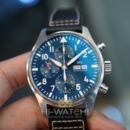 IWC Pilot’s Watch 377714 Automatic Chronograph Blue Dial Edition “Le Petit Prince” 43 mm (Thai AD 12/2019)