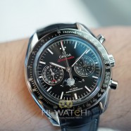 NEW!!! Omega Speedmaster Moonwatch Moonphase Black Dial Chronograph Master Chronometer 44.25 mm (NEW Thai AD 08/2021)