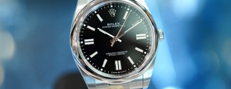 NEW!!! Rolex Oyster Perpetual Black Dial 41 mm REF.124300 (NEW THAI AD 09/2021)
