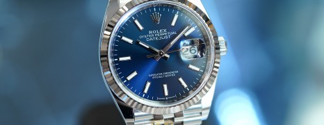 Rolex Datejust Jubilee Bright Blue Dial 36 mm Ref.126234 (Thai AD 07/2021)