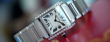 Cartier Tank Francaise Diamond Quartz Medium 30 mm x 25 mm Ref. W4TA0009 (Thai AD 08/2019)