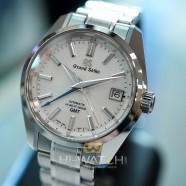 Grand Seiko Automatic Hi-Beat GMT White Dial “Mt. Iwate Dial” 40 mm Ref.SBGJ201 (Thai AD 04/2020)