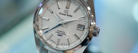 Grand Seiko Automatic Hi-Beat GMT White Dial “Mt. Iwate Dial” 40 mm Ref.SBGJ201 (Thai AD 04/2020)