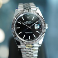 Rolex Datejust 41 Jubilee WhiteGold Bezel Black Dial 41 mm Ref.126334 (04/2018)