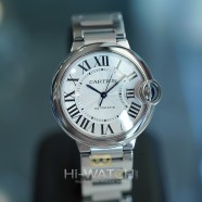 NEW!!! Cartier Ballon Bleu Automatic Silver Dial 36 mm Ref.WSBB0048 (NEW Thai AD 12/2021)