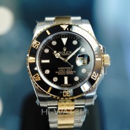 NEW!!! Rolex Submariner 2K Black Diamond Dial Ceramic 40 mm Ref.116613LN (NOS Thai AD 07/2018)