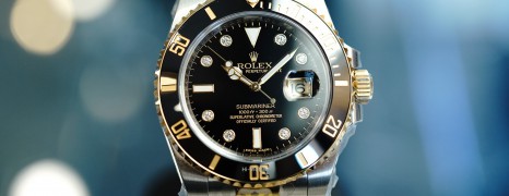 NEW!!! Rolex Submariner 2K Black Diamond Dial Ceramic 40 mm Ref.116613LN (NOS Thai AD 07/2018)