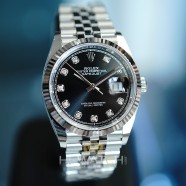 NEW!! Rolex Datejust Jubilee Black Diamond Dial King Size 36 mm Ref.126234 (NEW Thai AD 12/2021)