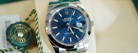 NEW!! Rolex Datejust 41 Blue Dial 41 mm Ref.126300 (NEW Thai AD 12/2021)