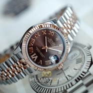 NEW!!! Rolex Datejust Everose Rolesor Chocolate Dial VI Diamond 31 mm REF.278271 (NEW Thai AD 12/2021)