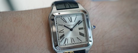 NEW!!! Cartier Santos-Dumont Extra-Large Silver Dial 46.6 x 33.9 mm Ref.WSSA0032 (NEW Thai AD 12/2021)