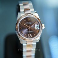 Rolex Datejust Everose Rolesor Chocolate Roman Dial 31 mm REF.178241 (Thai AD 01/2019)