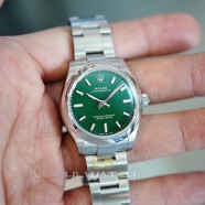 Rolex Oyster Perpetual Green Dial 31 mm Ref.277200 (THAI AD 02/2021)