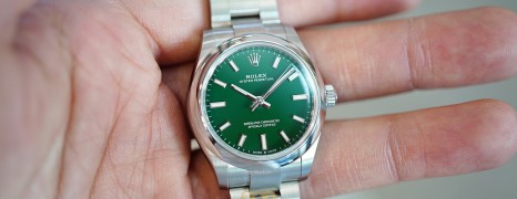 Rolex Oyster Perpetual Green Dial 31 mm Ref.277200 (THAI AD 02/2021)