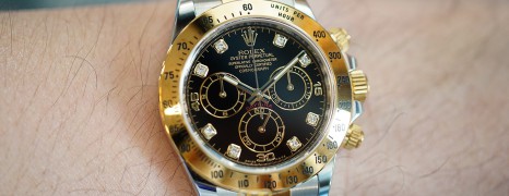 Rolex Cosmograph Daytona 2K Black Dial Diamond 40 mm Ref.116523 (Thai AD 07/2016)