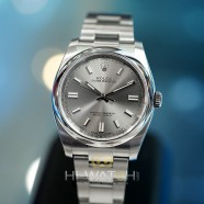 Rolex Oyster Perpetual Grey Stainless Steel Dial 36 mm REF.116000 (10/2019)