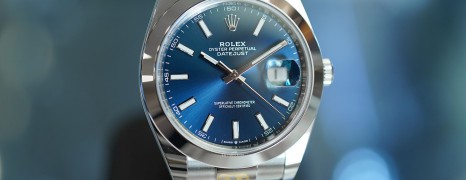 NEW!! Rolex Datejust 41 Blue Dial 41 mm Ref.126300 (NEW Thai AD 12/2021)