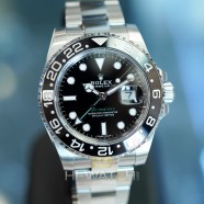 Rolex GMT-Master II Black Ceramic Green Hand 40 mm REF.116710LN (09/2019)