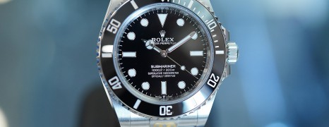 NEW!! Rolex Submariner Nodate Date Ceramic 41 mm Ref.124060 (NEW Thai AD 01/2022)