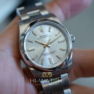 NEW!! Rolex Oyster Perpetual Silver Dial 34 mm Ref.124200 (NEW Thai AD 01/2022)
