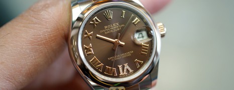 NEW!!! Rolex Datejust Everose Rolesor Chocolate Roman Dial 31 mm REF.278241 (NEW Thai AD 12/2021)