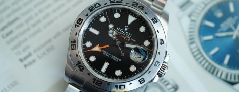 Rolex Explorer II Orange Hand Black Dial 42 mm Ref.216570 (09/2012)