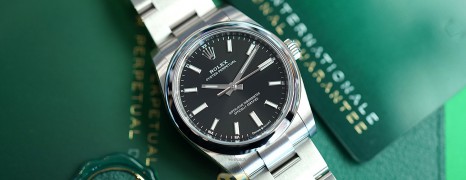 NEW!! Rolex Oyster Perpetual Black Dial 34 mm Ref.124200 (NEW 12/2021)