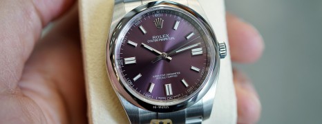 Rolex Oyster Perpetual Red Grape 36 mm REF.116000 (01/2019)